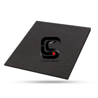 کفپوش گرانول ساده مشکی ۲۰ میل