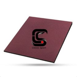 کفپوش گرانول ساده زرشکی ۲۰ میل