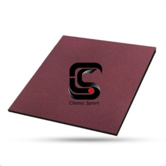 کفپوش گرانول ساده زرشکی ۲۰ میل