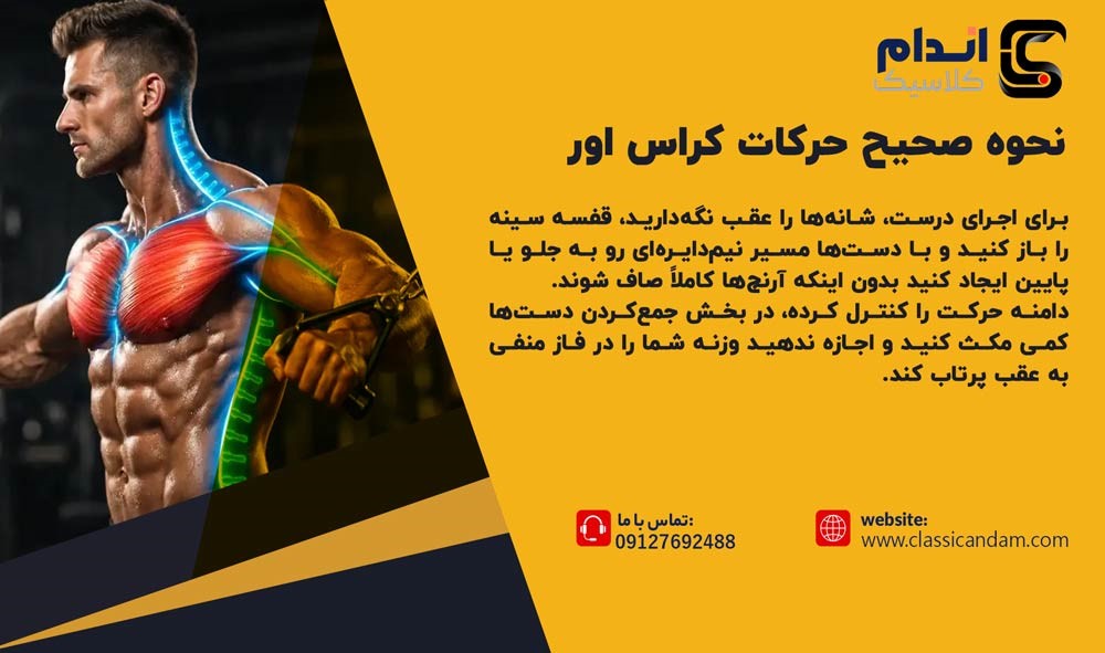 نحوه صحیح حرکات کراس اور